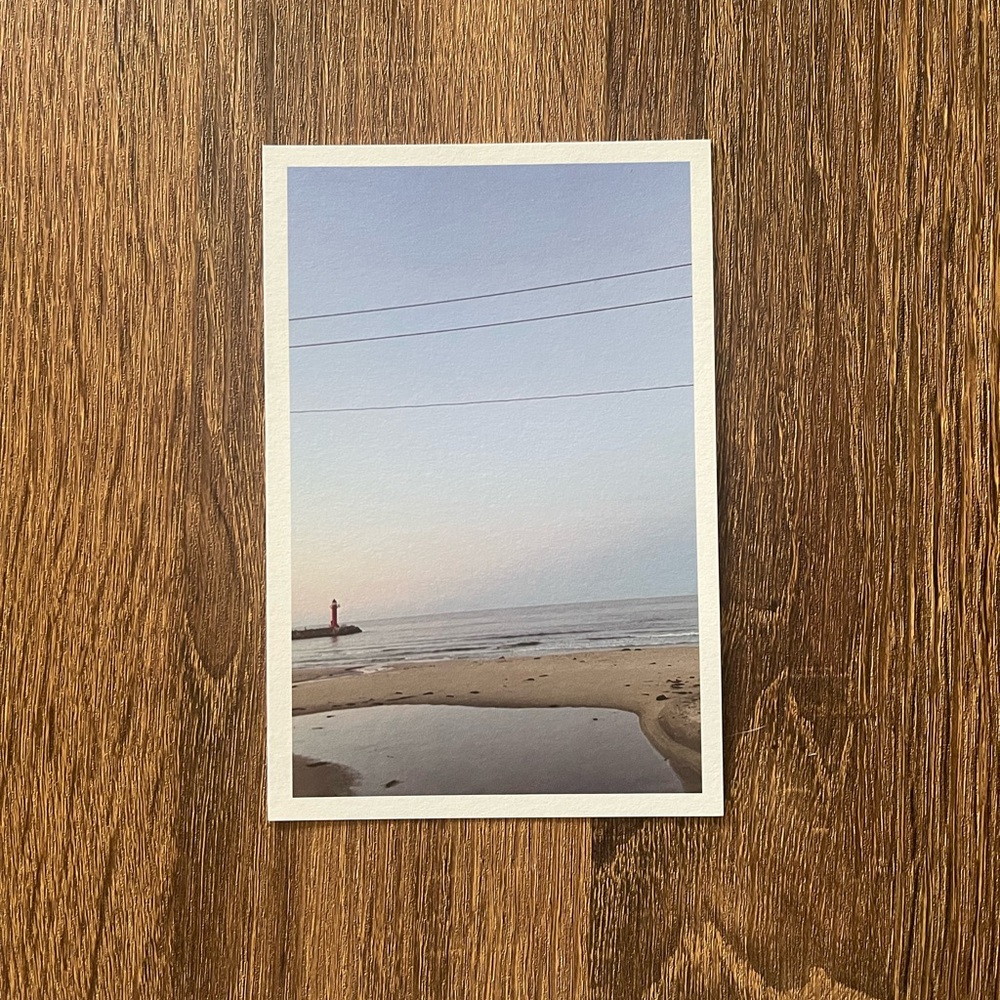 Hanni Newjeans Postcard Ocean Photocard Official K-Pop Set of 5 - Picture 5 of 8